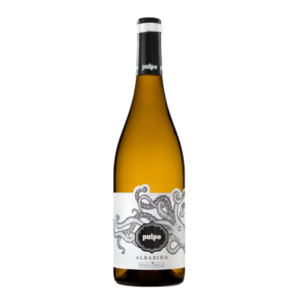 Vino Blanco Pulpo Albariño Rías Baixas