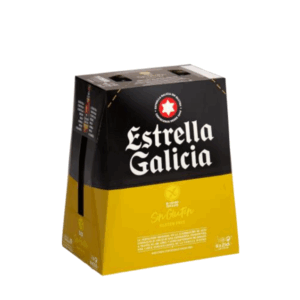 Estrella Galicia Sin Gluten Pack 6 botellas 25cl.