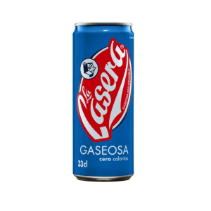 LaCasera gaseosa Lata 0,33cl