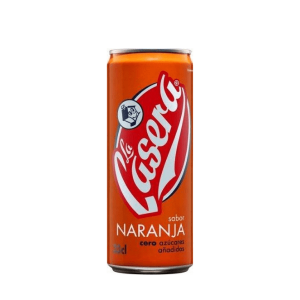 LaCasera Naranja Lata 0.33cl