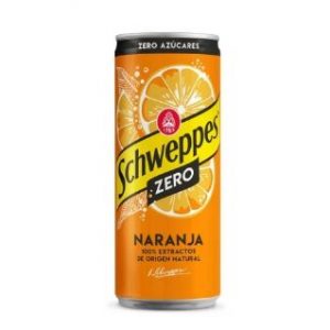 Schweppes Naranja Lata 330ml